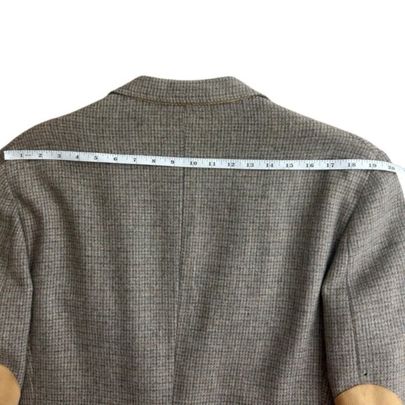 Vtg Clipper Craft English Country Style Men's Casual Two Button Tweed Blazer - Picture 8 of 10